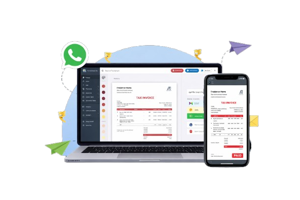 Instant GST Billing interface